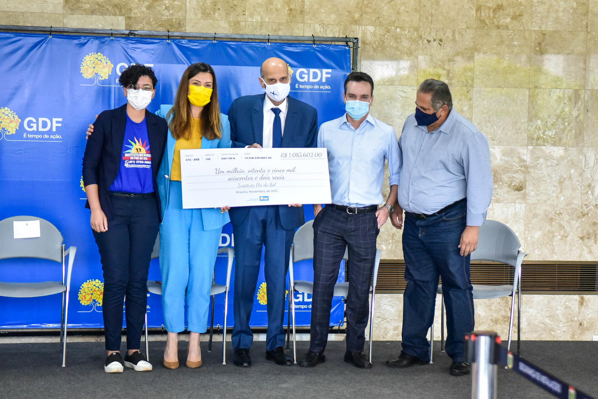 Fundo: GDF transfere às instituições selecionadas R$ 20 milhões para investimento em iniciativas que atenderão mais de 15 mil pessoas. Foto: Vinícius de Melo/Agência Brasília