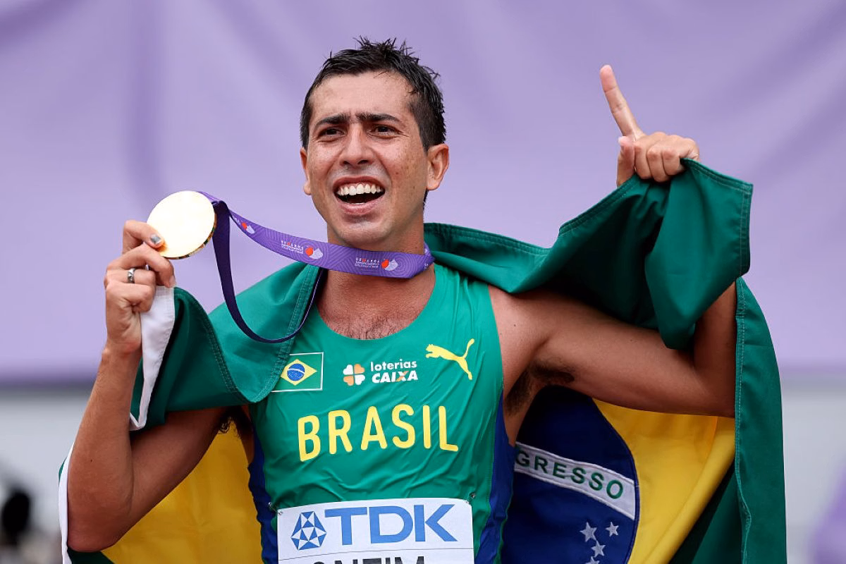Caio Bonfim, ouro no Mundial de Atletismo, é talento de Sobradinho